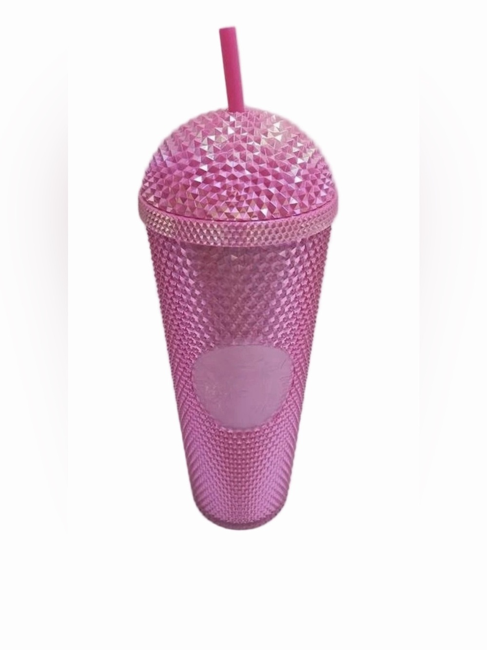 Starbucks Iridescent Pink Studded Tumbler Domed Lid-  24 Oz